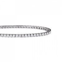 Bracciale Recarlo Donna Face Cube in Oro bianco Diamante 0.73 Ct T39SE884/D-18 - T39SE884/D-18